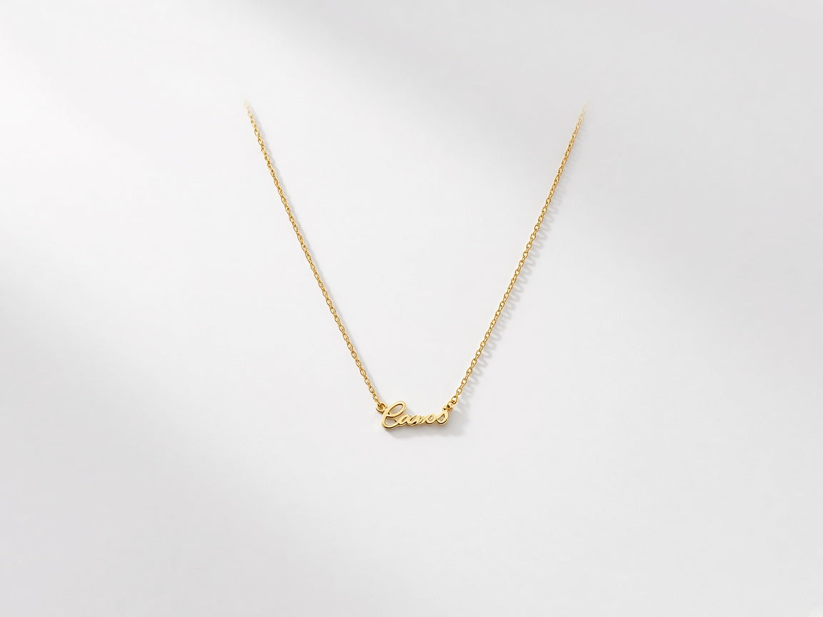 Name necklace gift ideas