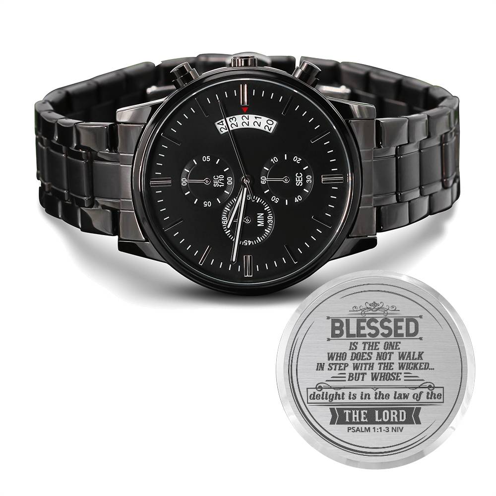 Blessed Is the One Men's Watch – Psalm 1:1-3