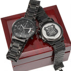 We've Got Your Six – Engraved Men's Watch