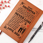 To My Daughter – Promise Leather Journal