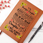 To My Daughter – Proud Leather Journal