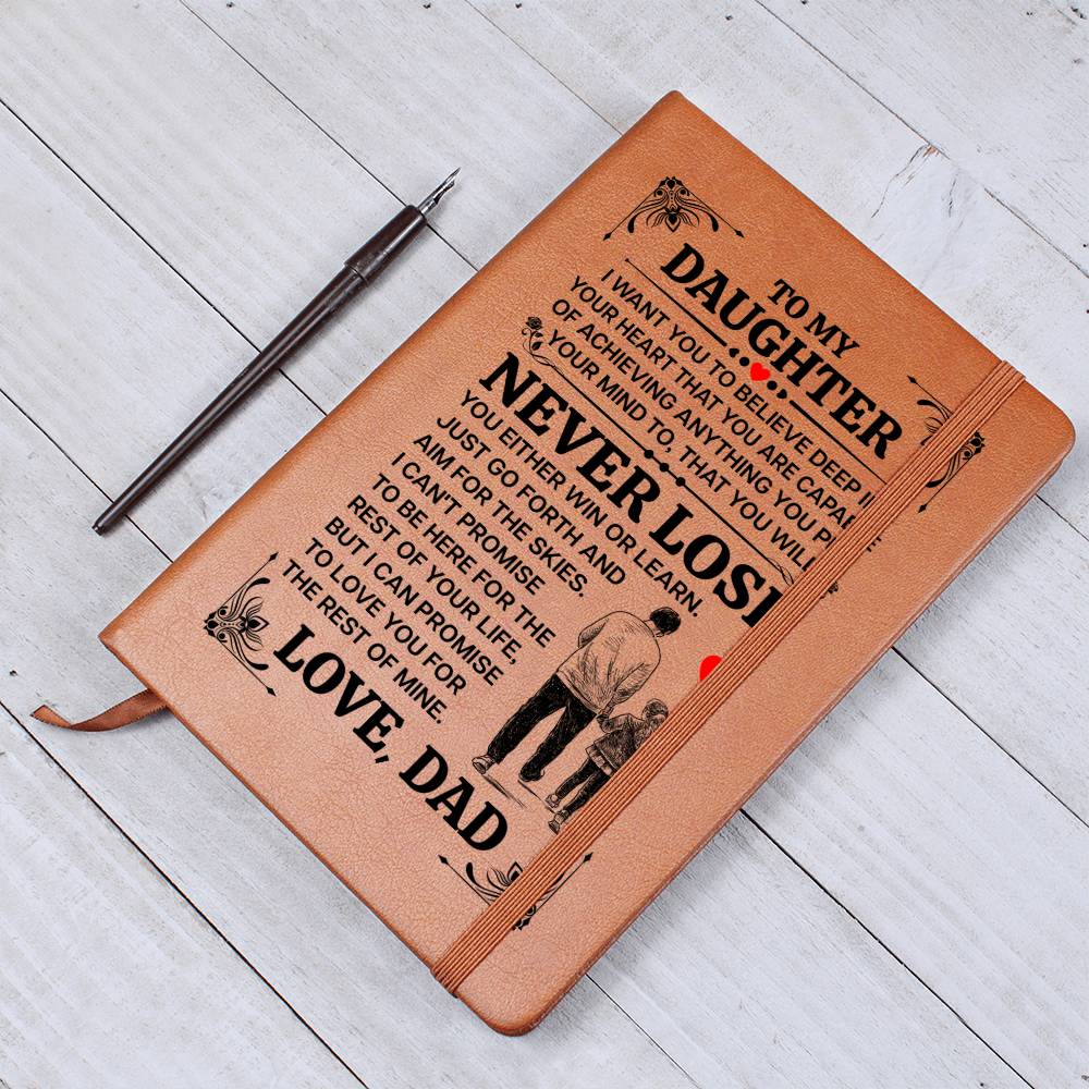 To My Daughter – Promise Leather Journal