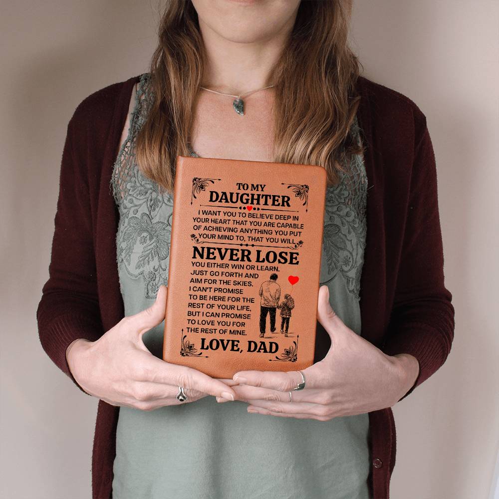 To My Daughter – Promise Leather Journal