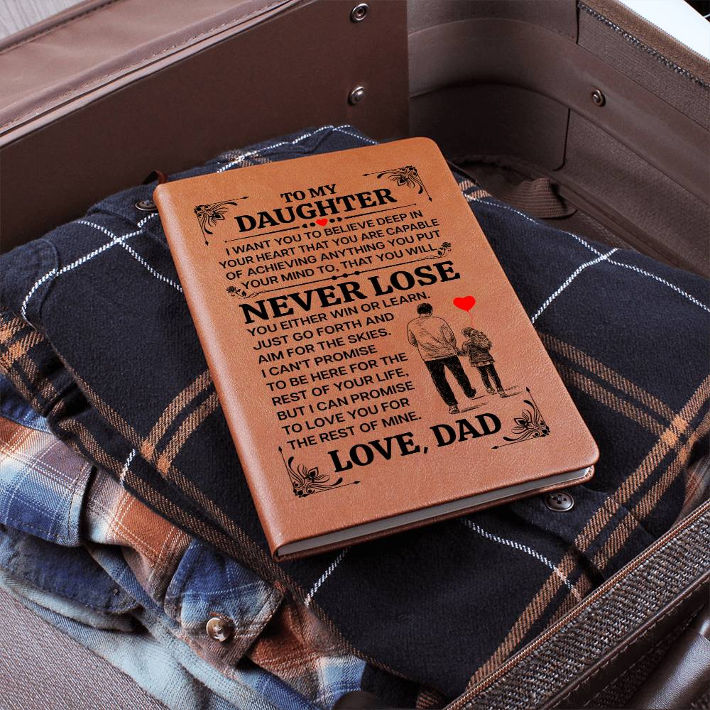 To My Daughter – Promise Leather Journal