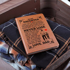 To My Daughter – Promise Leather Journal