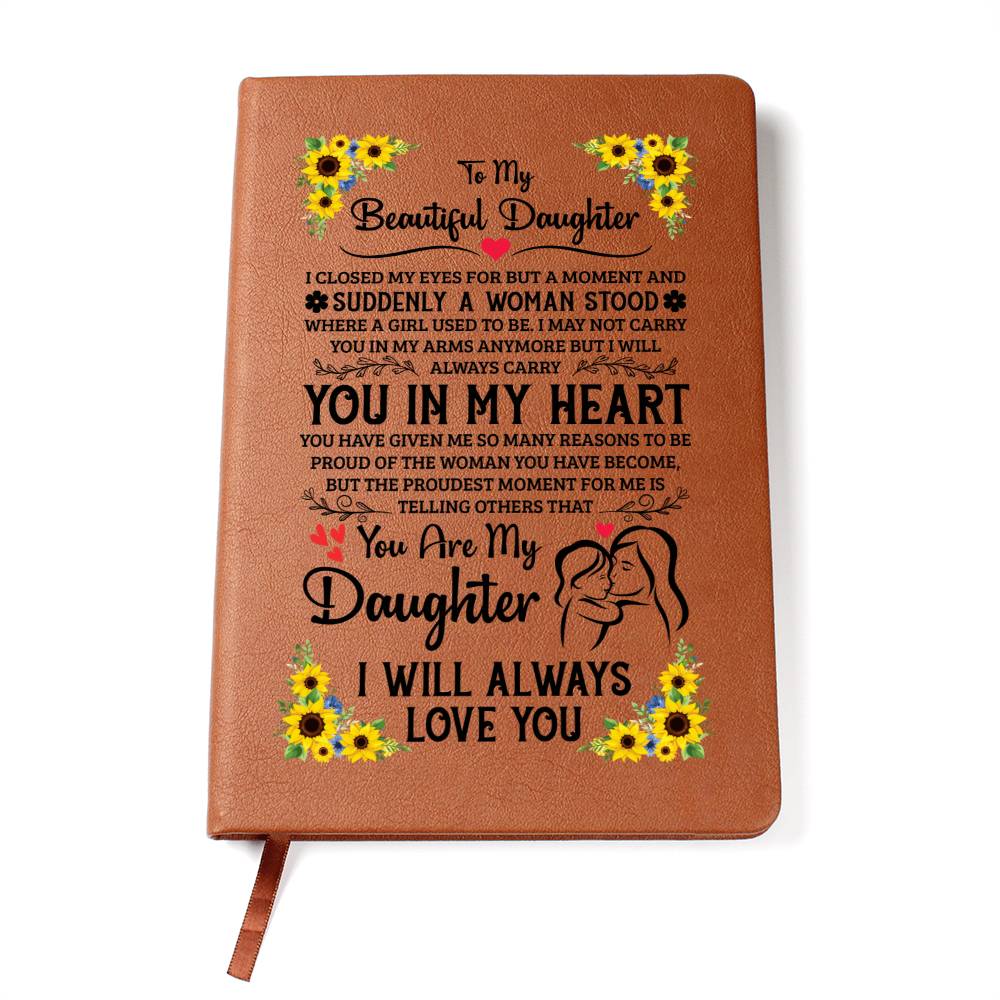 To My Daughter – Proud Leather Journal