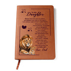To My Daughter – Your Crown Leather Journal