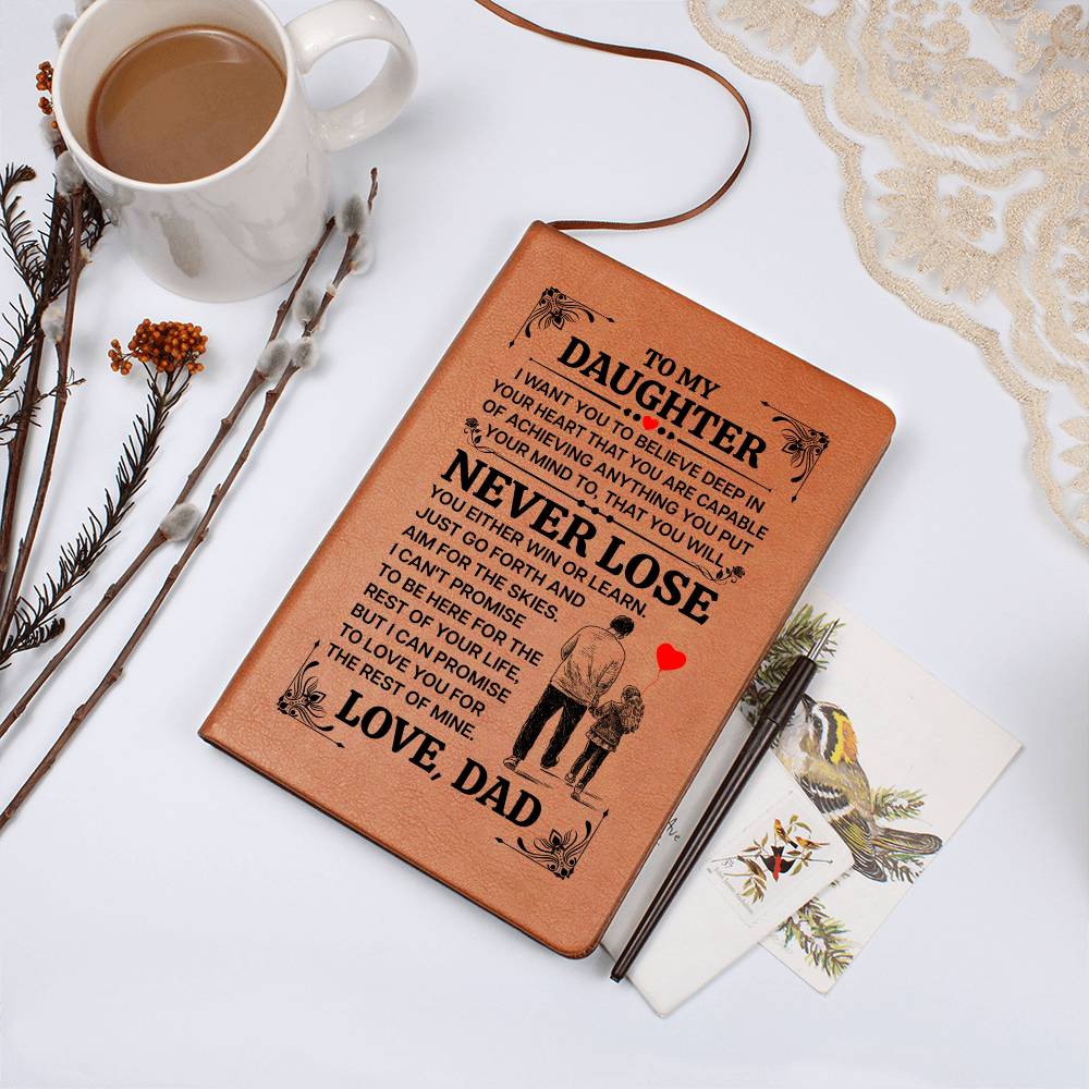 To My Daughter – Promise Leather Journal