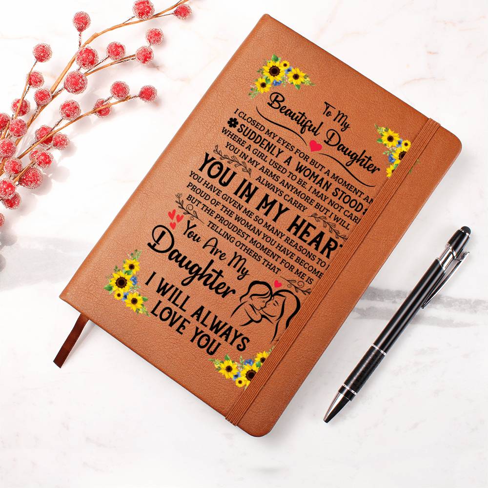 To My Daughter – Proud Leather Journal