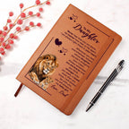 To My Daughter – Your Crown Leather Journal