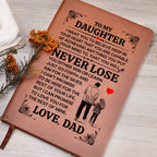 To My Daughter – Promise Leather Journal