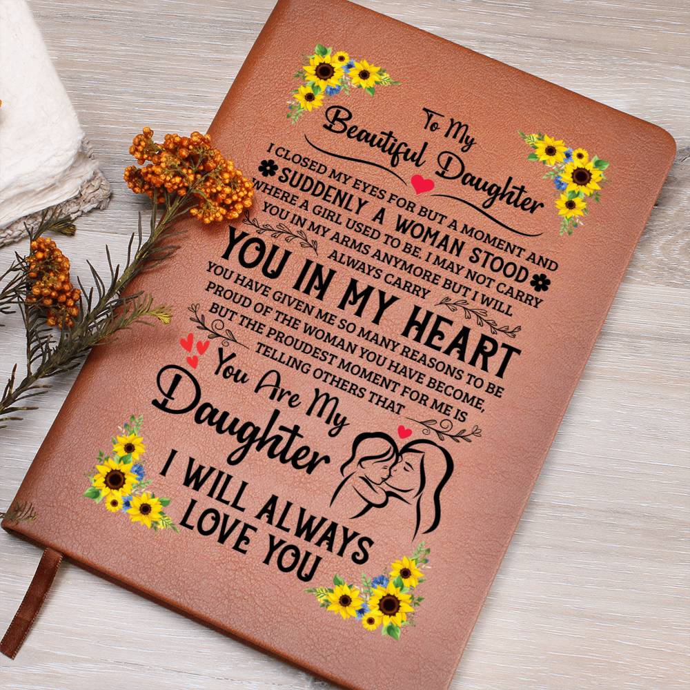 To My Daughter – Proud Leather Journal