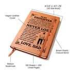 To My Daughter – Promise Leather Journal