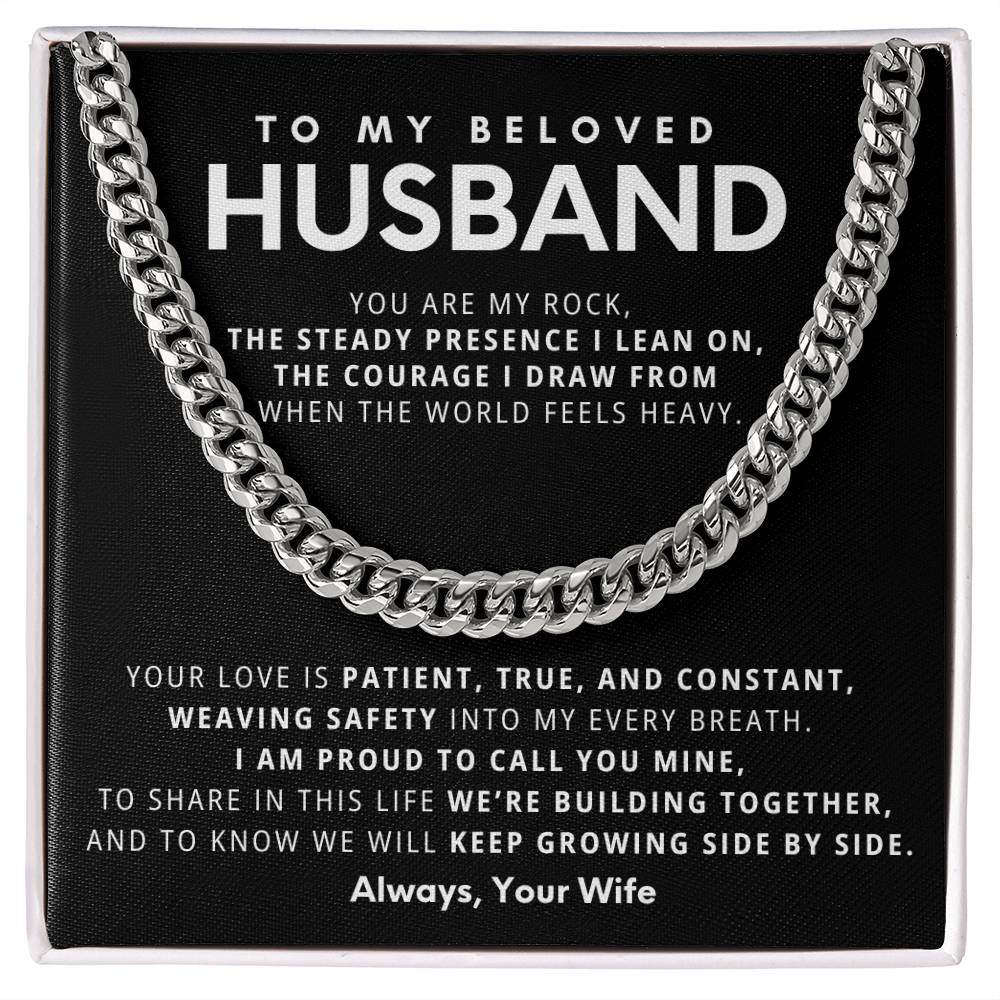 To My Husband – You Are My Rock