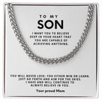 To My Son – Win or Learn