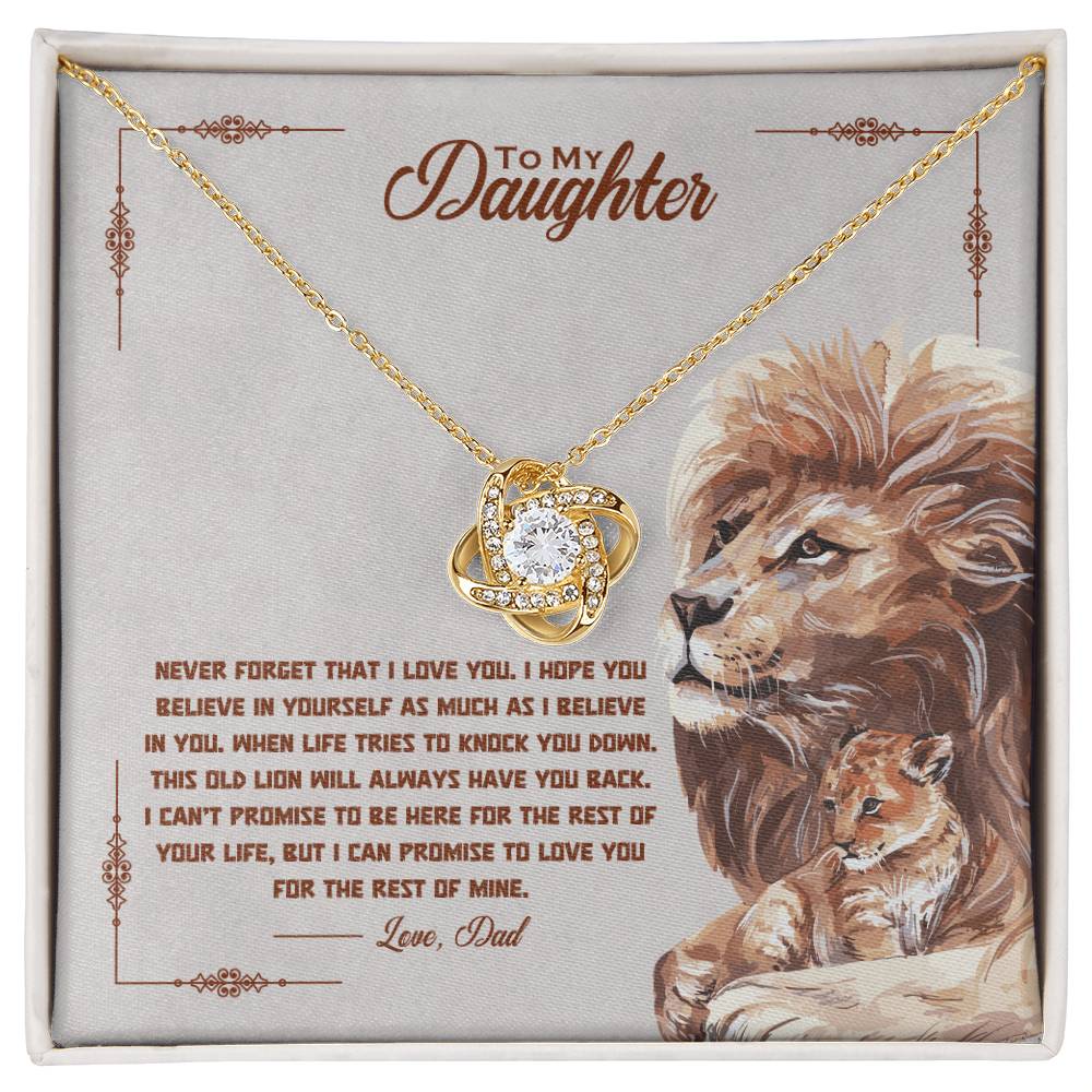 To My Beautiful Daughter – For the Rest of My Life