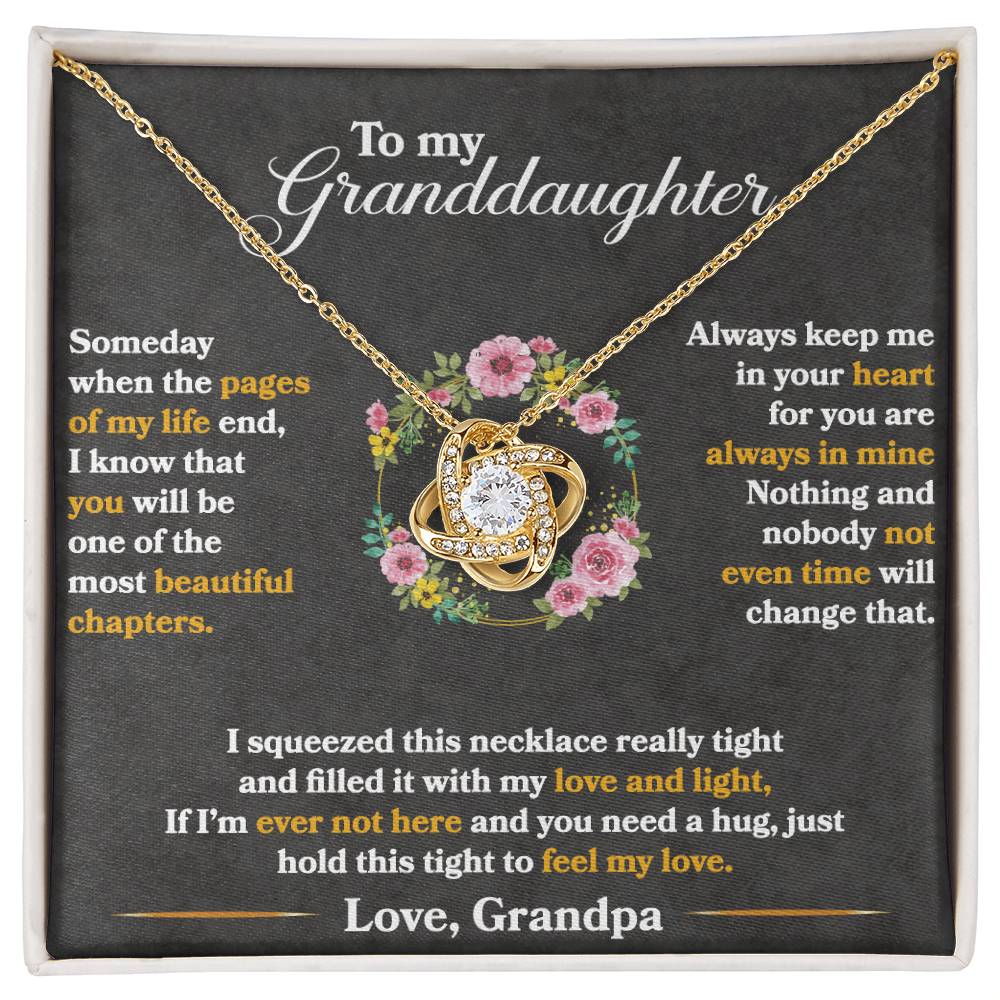 To My Granddaughter – Hold This Tight