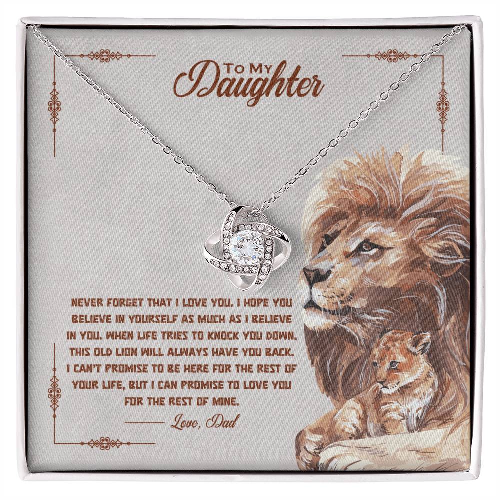 To My Beautiful Daughter – For the Rest of My Life