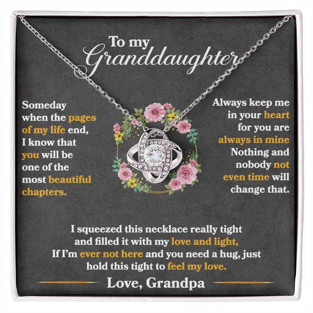 To My Granddaughter – Hold This Tight