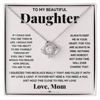 To My Beautiful Daughter – Hold This to Feel My Love