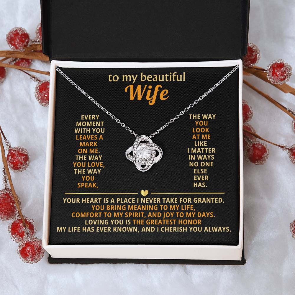 To My Beautiful Wife – Every Moment With You