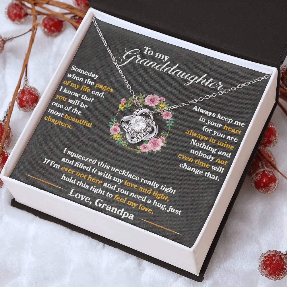 To My Granddaughter – Hold This Tight