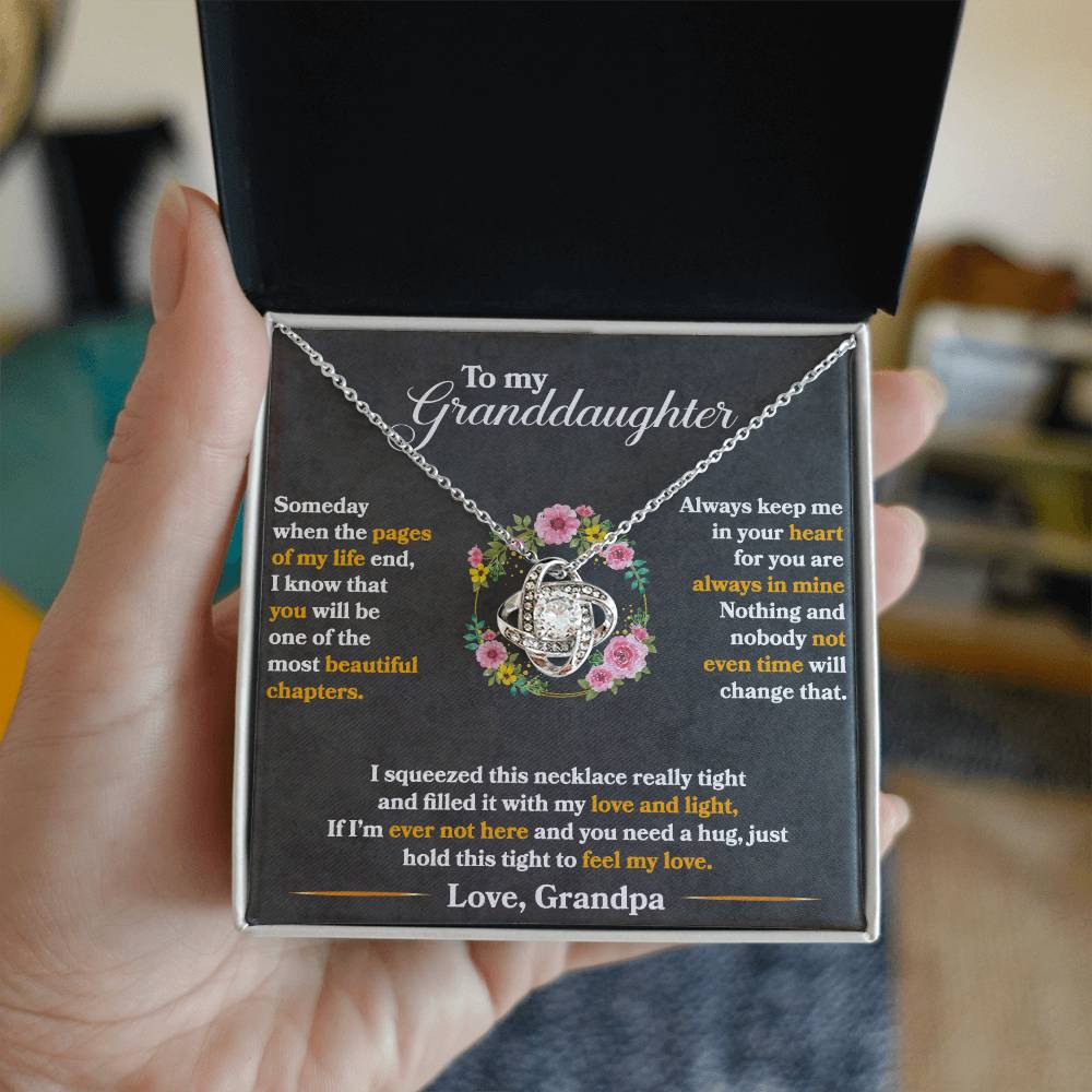 To My Granddaughter – Hold This Tight