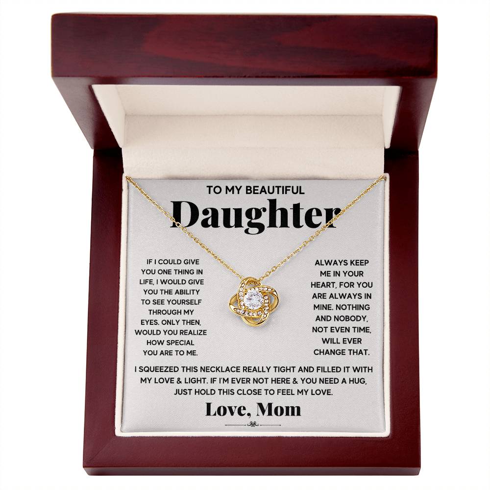 To My Beautiful Daughter – Hold This to Feel My Love