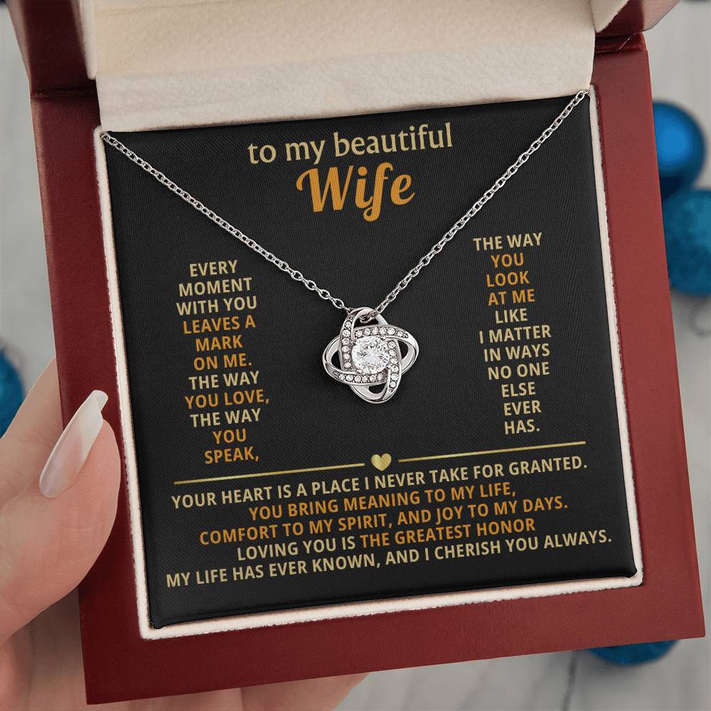 To My Beautiful Wife – Every Moment With You