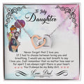 My Baby Girl – Interlocking Heart Necklace II