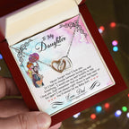My Baby Girl – Interlocking Heart Necklace II