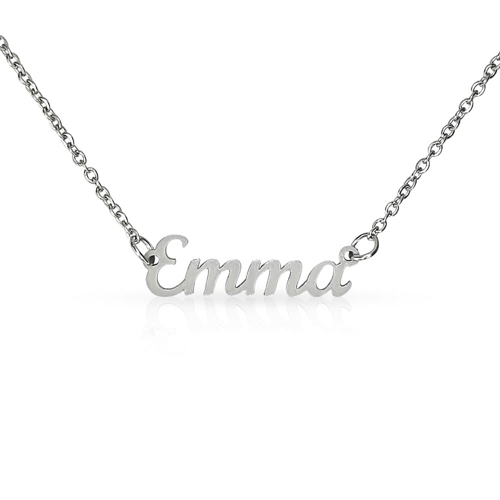 To My Daughter – Chapters Name Necklace