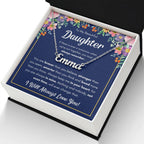 To My Daughter – Braver Name Necklace