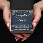 To My Daughter – Chapters Name Necklace
