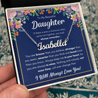 To My Daughter – Braver Name Necklace