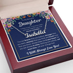To My Daughter – Braver Name Necklace