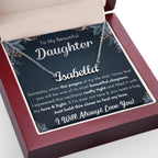 To My Daughter – Chapters Name Necklace