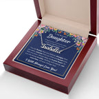 To My Daughter – Braver Name Necklace