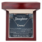To My Daughter – Chapters Name Necklace