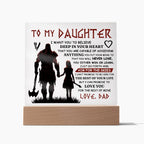 To My Daughter – Skies Plaque