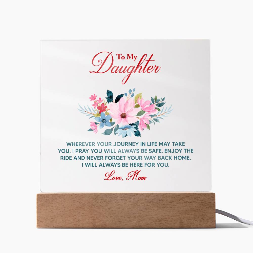 To My Daughter – Wherever Your Journey Keepsake Set