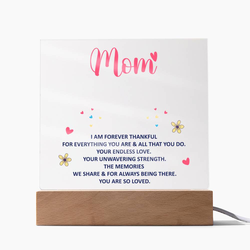 To My Mom – Forever Thankful Keepsake Set