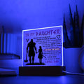 To My Daughter – Skies Plaque