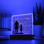 To My Daughter – Skies Plaque