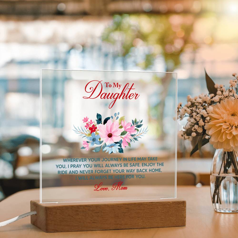 To My Daughter – Wherever Your Journey Keepsake Set