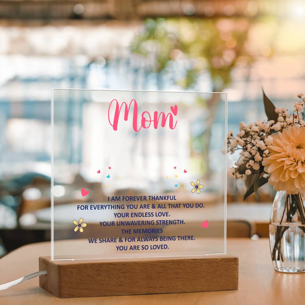 To My Mom – Forever Thankful Keepsake Set