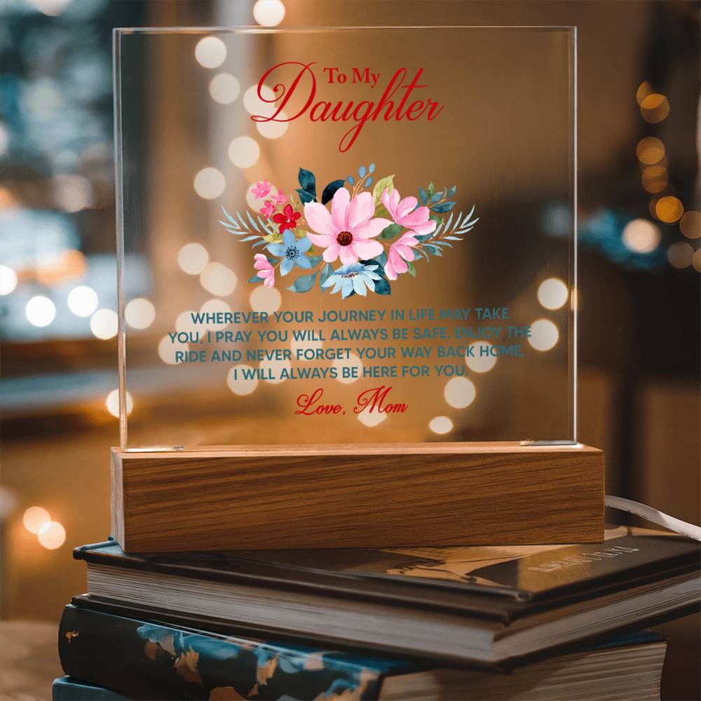 To My Daughter – Wherever Your Journey Keepsake Set