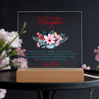 To My Daughter – Wherever Your Journey Keepsake Set