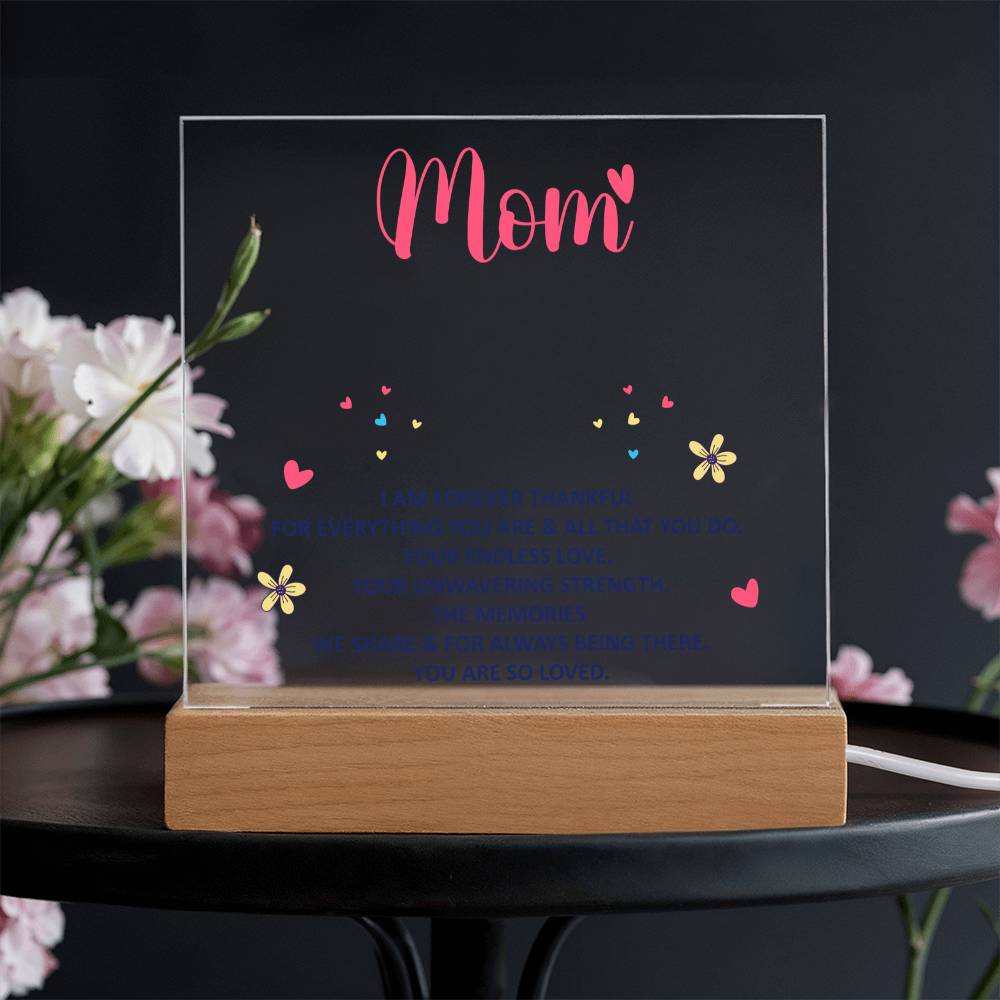 To My Mom – Forever Thankful Keepsake Set