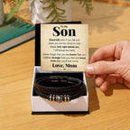 To My Son – Stand Tall Bracelet